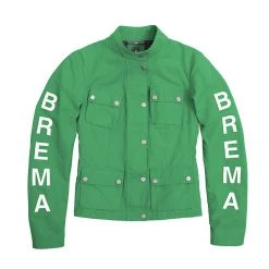 Tessuto Giacca Donna Brema Silver Vase Verde