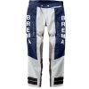 Tessuto Pantaloni Brema Silver Vase Advs Blu Grigio