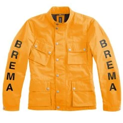 Tessuto Giacca Brema Silver Vase Giallo