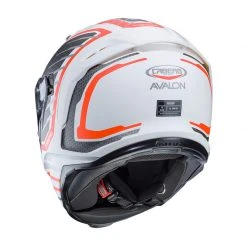 Policarbonato Casco Caberg Avalon Forge Bianco Arancio Argento -Caberg||Cardo||Brema shop caberg avalon forge arancio 3
