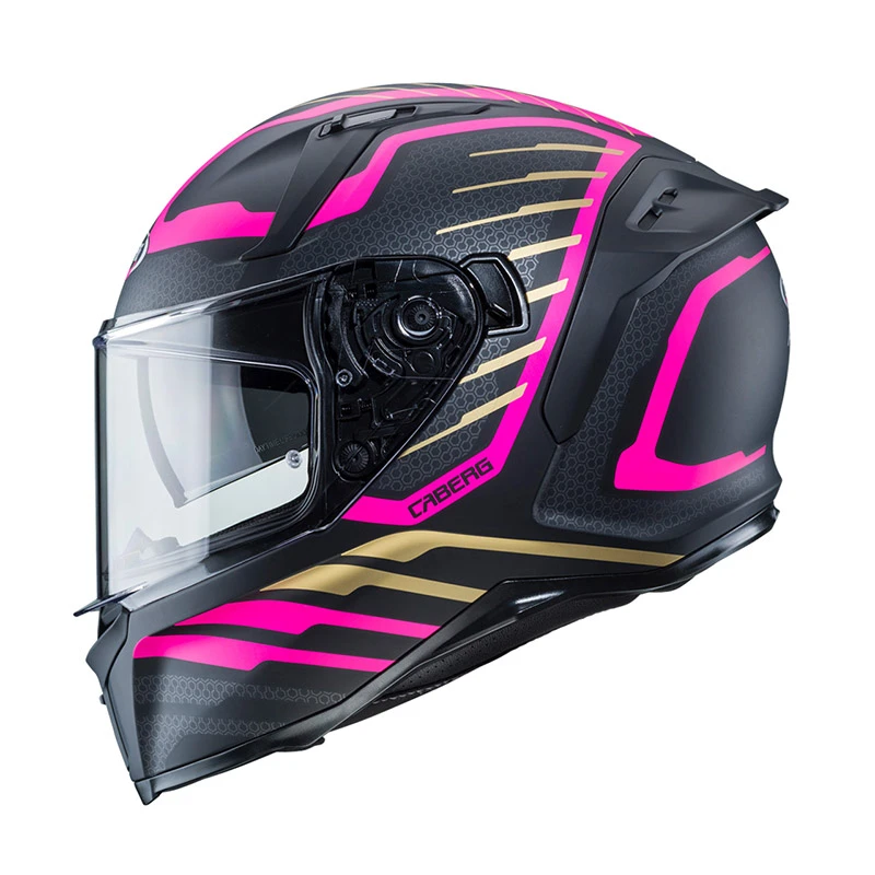 Policarbonato Casco Caberg Avalon Forge Nero Rosa 2 Policarbonato Casco Caberg Avalon Forge Nero Rosa - immagine 2