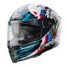 Policarbonato Casco Caberg Avalon Hawk Bianco Nero Blu