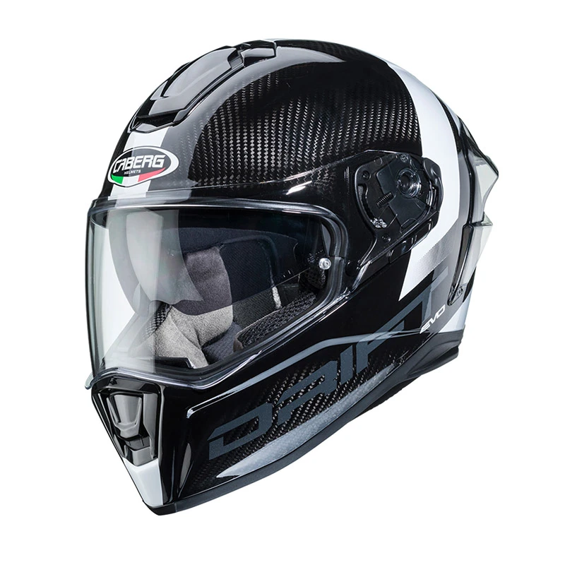 Fibra Casco Caberg Drift Evo Carbon Sonic Bianco 1 Fibra Casco Caberg Drift Evo Carbon Sonic Bianco
