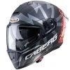 Fibra Casco Caberg Drift Evo Storm Nero Arancio