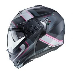 Policarbonato Casco Modulare Caberg Duke 2 Tour Rosa Argento -Caberg||Cardo||Brema shop caberg duke2 tour rosa 3