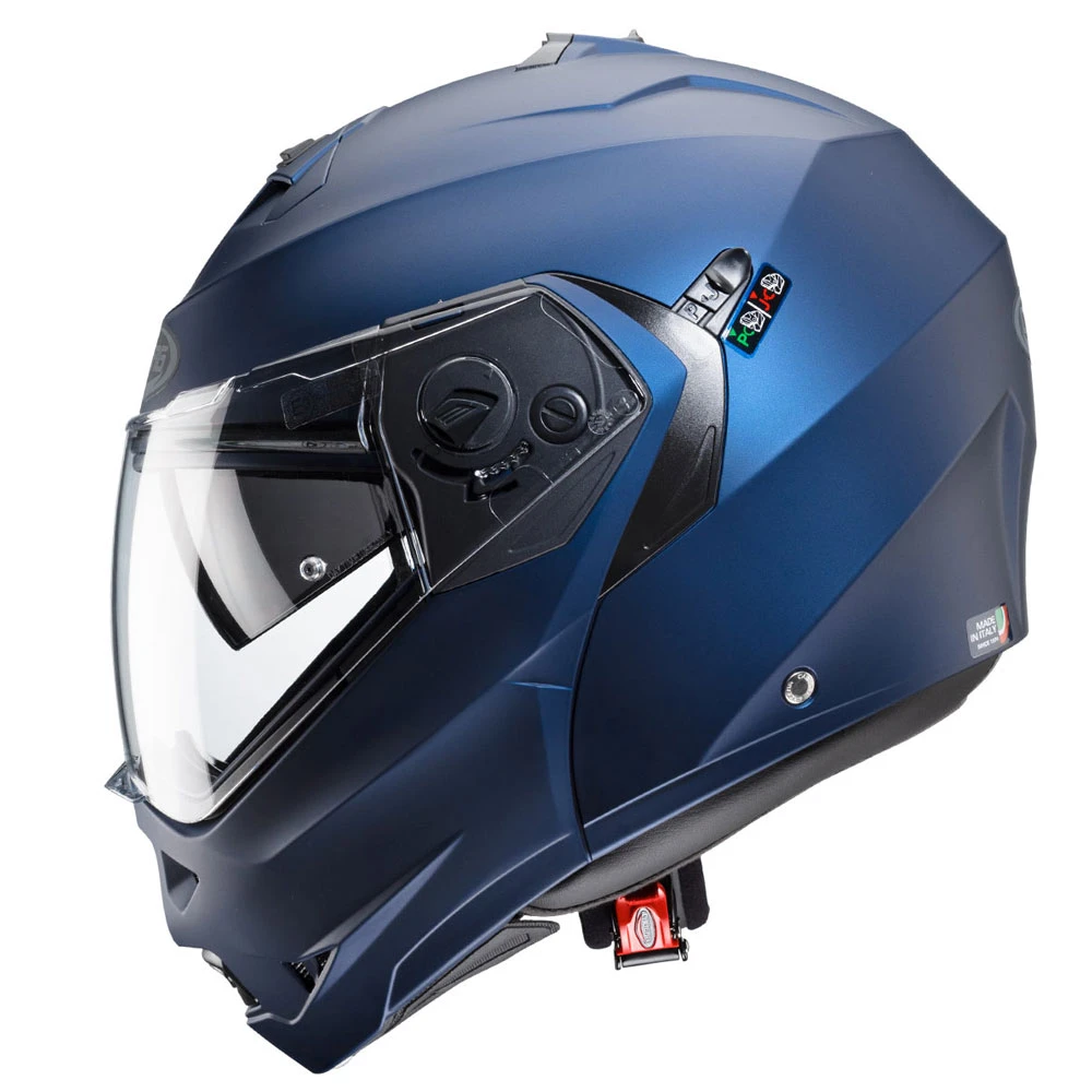Policarbonato Casco Modulare Caberg Duke 2 Blu Opaco 3 Policarbonato Casco Modulare Caberg Duke 2 Blu Opaco - immagine 3