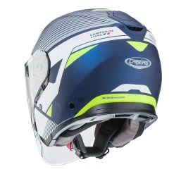 Fibra Casco Caberg Flyon Rio Blu Opaco Bianco Giallo -Caberg||Cardo||Brema shop caberg flyon rio blugiallo 3