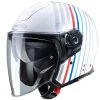 Fibra Casco Caberg Flyon Bakari Bianco Bmw