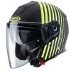 Fibra Casco Caberg Flyon Bakari Nero Giallo Fluo