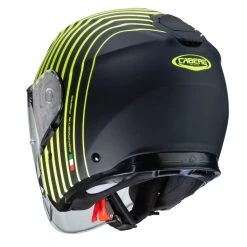 Fibra Casco Caberg Flyon Bakari Nero Giallo Fluo -Caberg||Cardo||Brema shop caberg flyonbakari giallo 3
