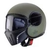 Fibra Casco Caberg Ghost Verde Militare Opaco