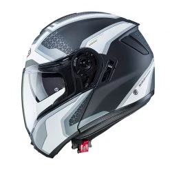 Fibra Casco Modulare Caberg Levo Sonar Antracite Argento 6 Fibra Casco Modulare Caberg Levo Sonar Antracite Argento -Caberg||Cardo||Brema shop caberg levo sonar grigio 3