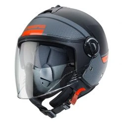 Policarbonato Casco Caberg Riviera V4 Elite Nero Arancio