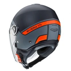 Policarbonato Casco Caberg Riviera V4 Elite Nero Arancio -Caberg||Cardo||Brema shop caberg rivierav4 arancio 3