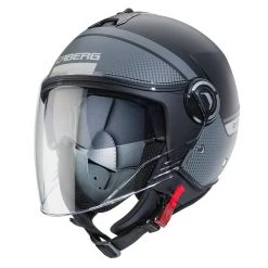 Policarbonato Casco Caberg Riviera V4 Elite Nero Grigio