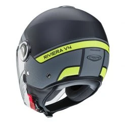 Policarbonato Casco Caberg Riviera V4 Elite Nero Giallo -Caberg||Cardo||Brema shop caberg rivierav4 giallo 3