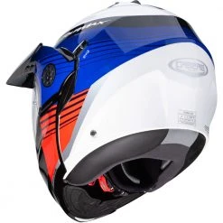 Policarbonato Casco Modulare Caberg Tourmax Titan Blu Rosso -Caberg||Cardo||Brema shop caberg tourmaxtitan biancorossoblu 3