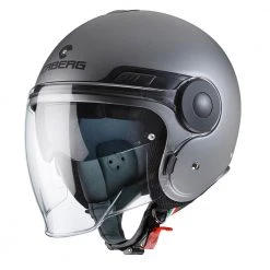 Policarbonato Casco Jet Caberg Uptown Gun Opaco