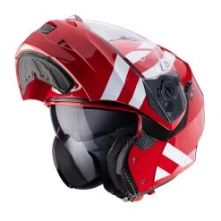 Policarbonato Casco Modulare Caberg Duke 2 Superlegend Rosso