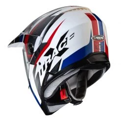 Crosstourer Casco Caberg X-trace Savana Rosso Blu -Caberg||Cardo||Brema shop xtrace savana bianco 3